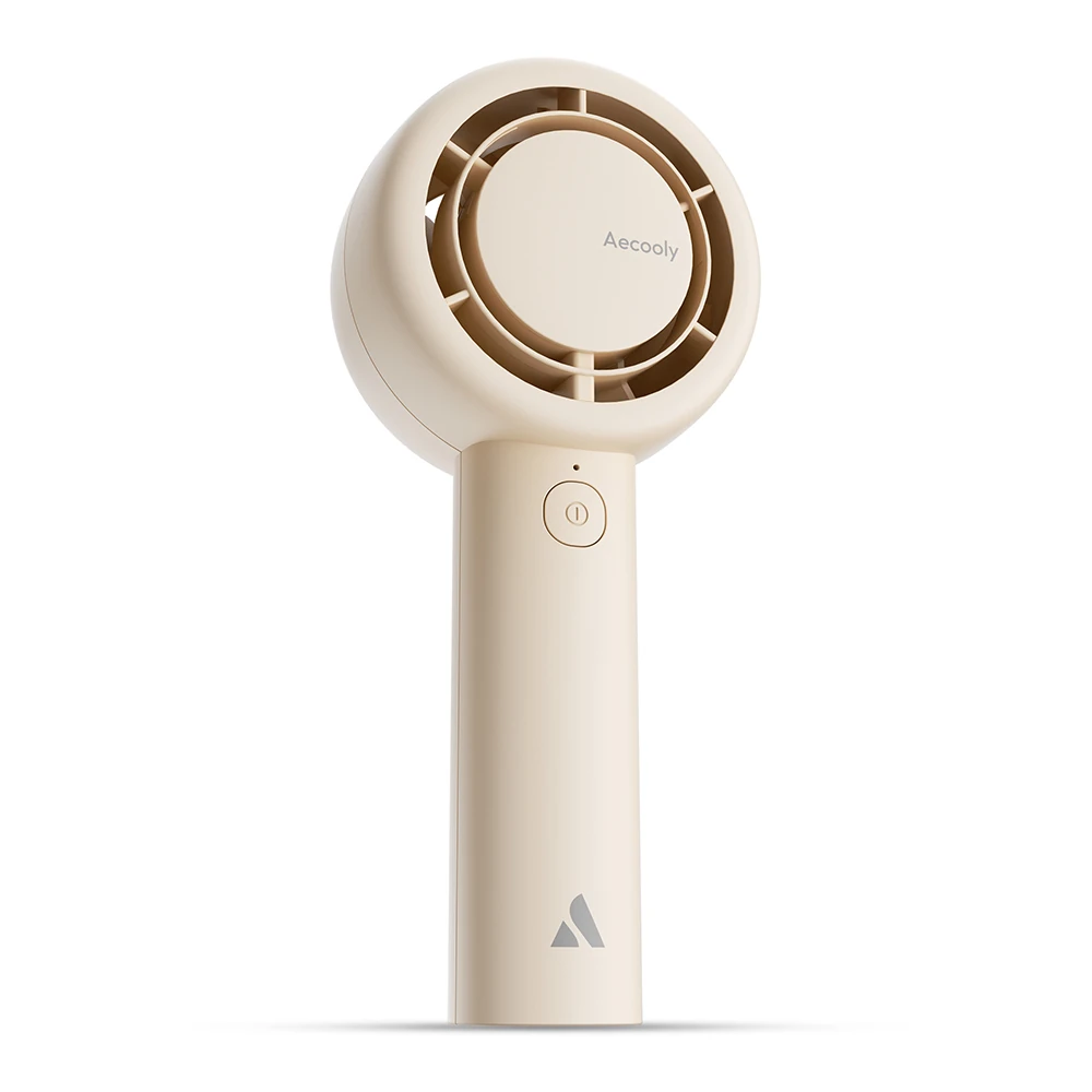 Aecooly PB01 İç Spiralli Çift Halka Hava Akışı Teknolojili 5 Kademeli Portatif Soğutucu El Fanı image