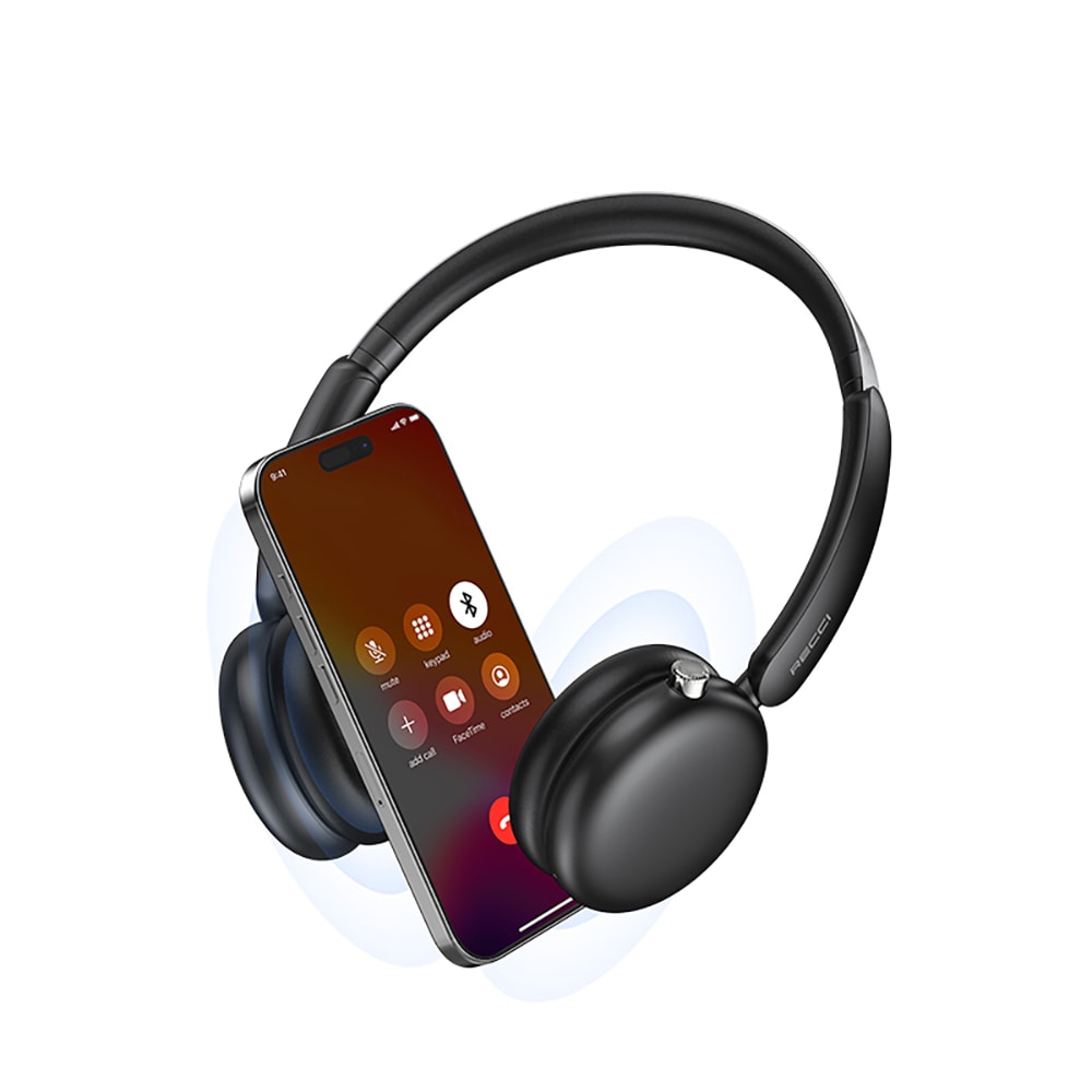 Recci REP-W95 ANC/ENC Özellikli Hi-Fi Ses Kaliteli Kulak Üstü Bluetooth v5.3 Kulaklık