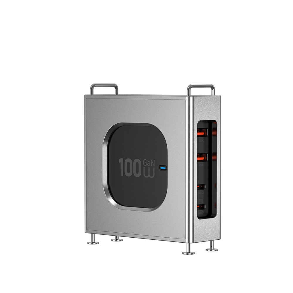 Wiwu Wi-G013 Warrior Serisi GaN Tech Hızlı Şarj Özellikli Şarj Başlığı 100W