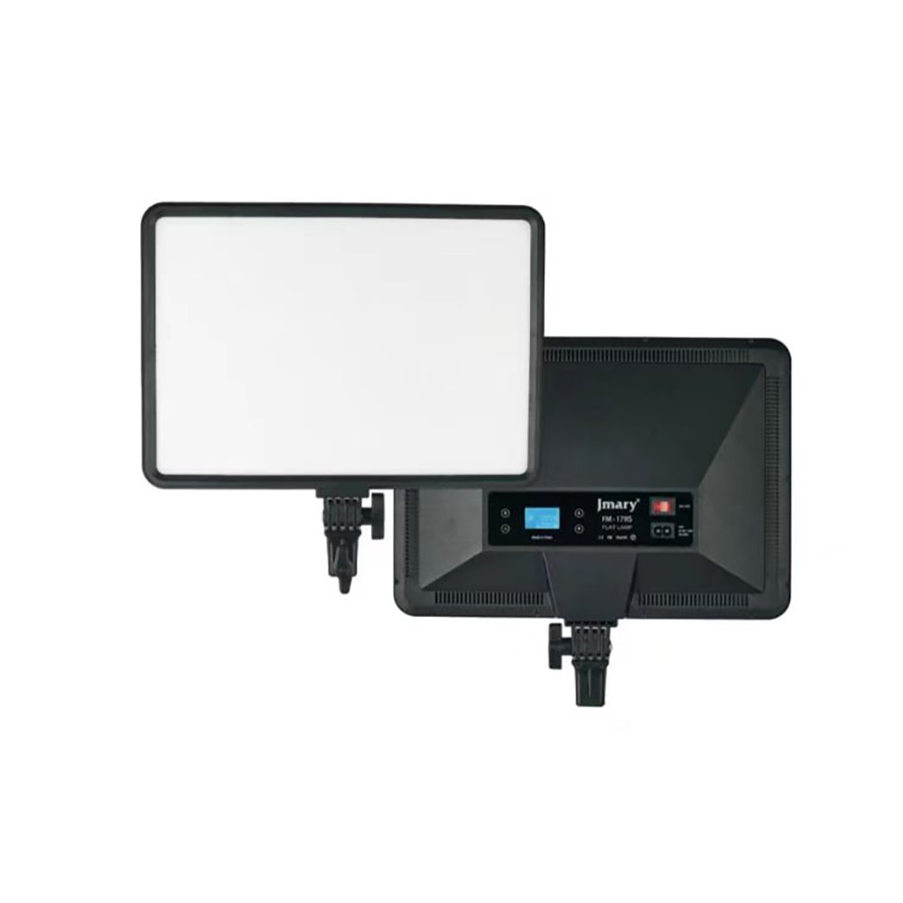 Jmary FM-17RS Uzaktan Kumandalı Dijital Göstergeli 17 inç LED Panel Video Işığı image