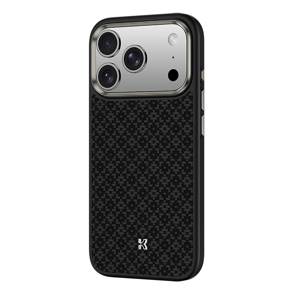 Apple iPhone 17 Pro Max Kılıf M-Safe Şarj Özellikli Benks ArmorPro ArmorGrid Serisi Kevlar Kapak