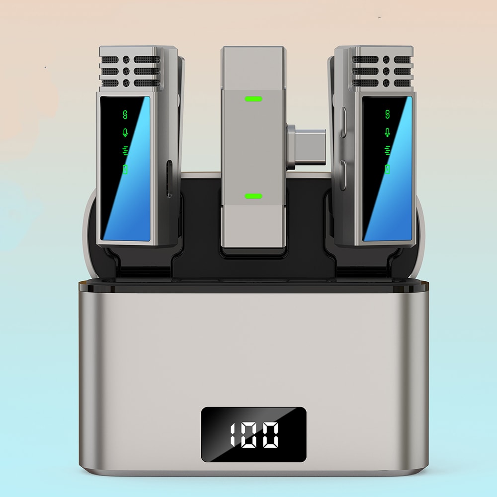 Jmary MW-15 Lightning Portlu Kablosuz Yaka Mikrofonu