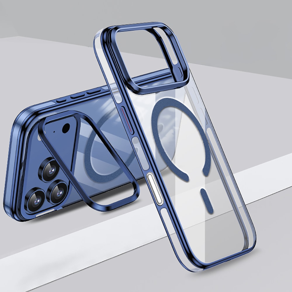 Apple iPhone 17 Pro Max Kılıf M-safe Şarj Özellikli Wlons Standlı Efsane Kapak main variant image