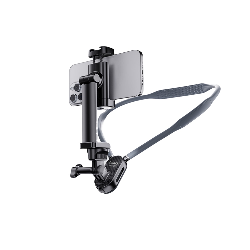 Jmary MG-01 2in1 Eller Serbest Boyun Askılı Telefon Tutucu image
