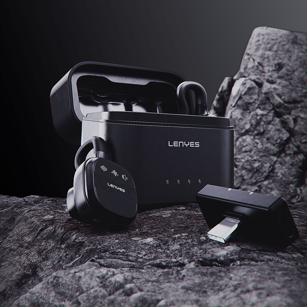 Lenyes LM209 Lightning Portlu Kablosuz Yaka Mikrofonu