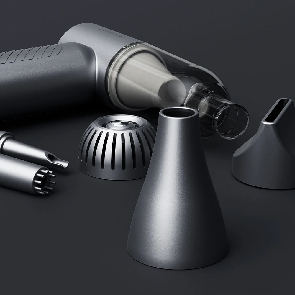 Lenyes LTF02 Dijital LED Göstergeli 4 Kademeli Çok Fonksiyonlu Turbo El Fanı