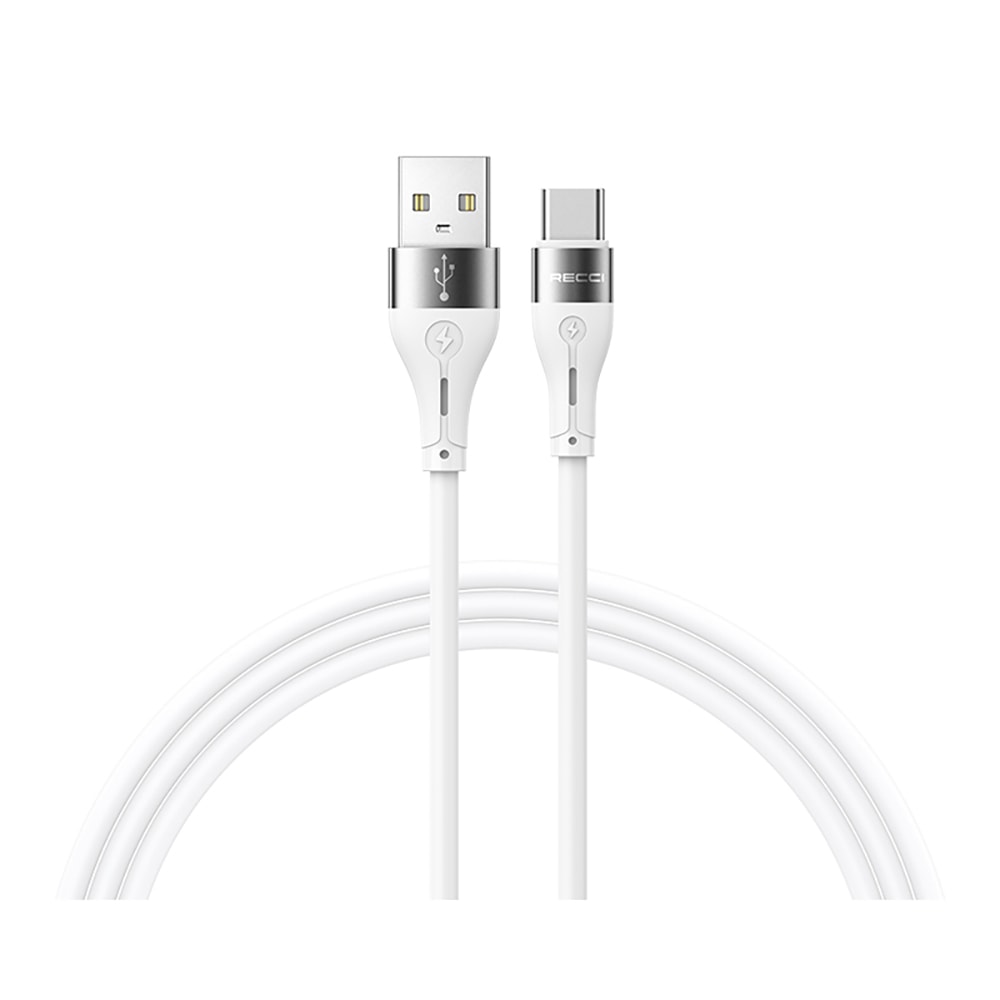 Recci RS11C Swift Serisi USB-A to Type-C 3A Hızlı Şarj Özellikli Data ve Şarj Kablosu 1M image