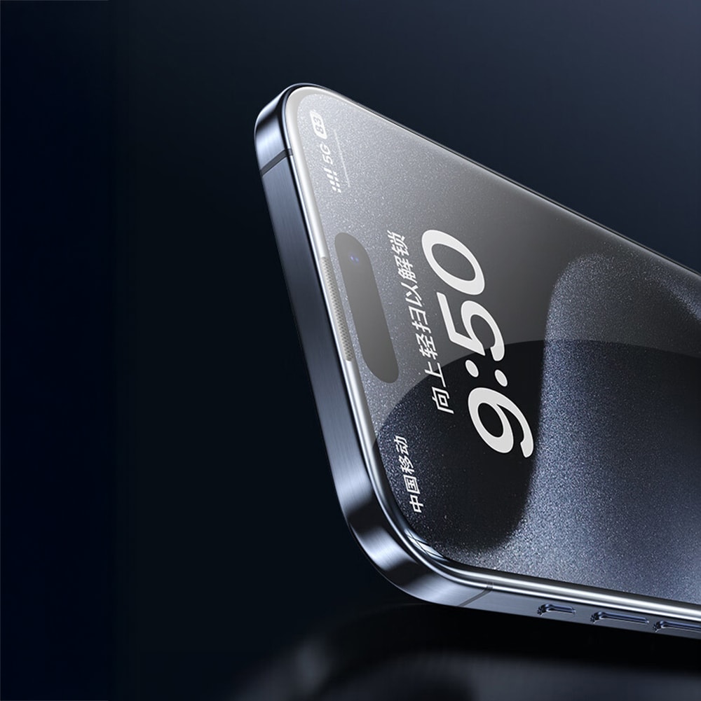 Apple iPhone 17 Pro Max Wiwu SQ-008 Oleofobik Easy Install Darbeye Karşı Dayanıklı Temperli Cam Ekran Koruyucu + Kolay Uygulama Aparatlı