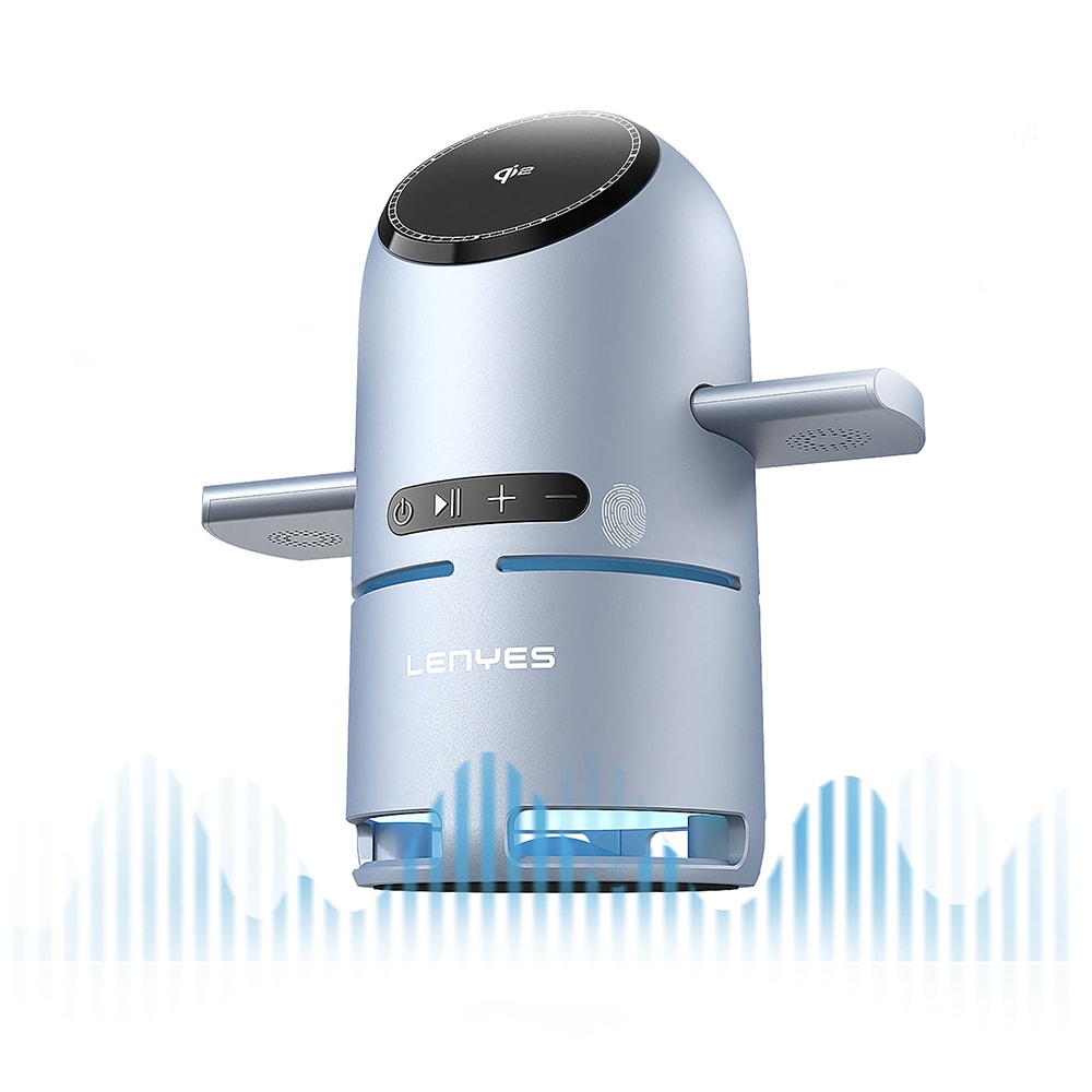 Lenyes PW321 Qi2 Şarj Teknolojili Bluetooth Speaker Hoparlör Özellikli Telefon&Akıllı Saat&Kulaklık 15W 4in1 Kablosuz Şarj Standı