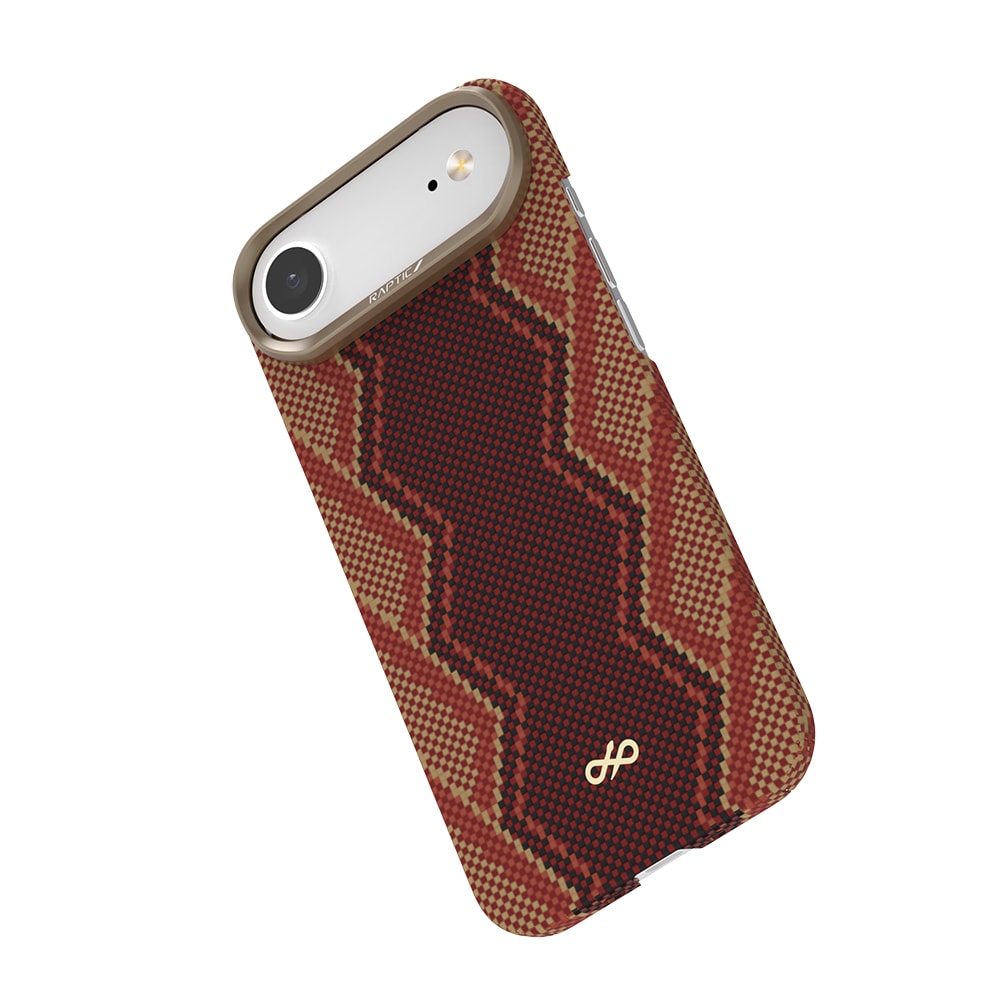 Apple iPhone 17 Air Kılıf M-safe Şarj Özellikli Raptic Aramid Skin Bionic Serisi Kapak