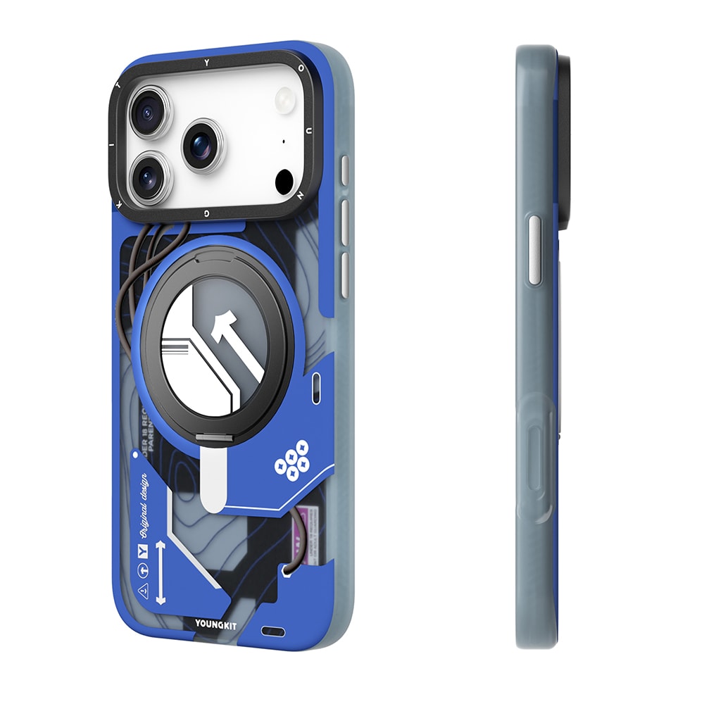 Apple iPhone 17 Pro Max Kılıf M-safe Şarj Özellikli Youngkit Starship Serisi Kapak