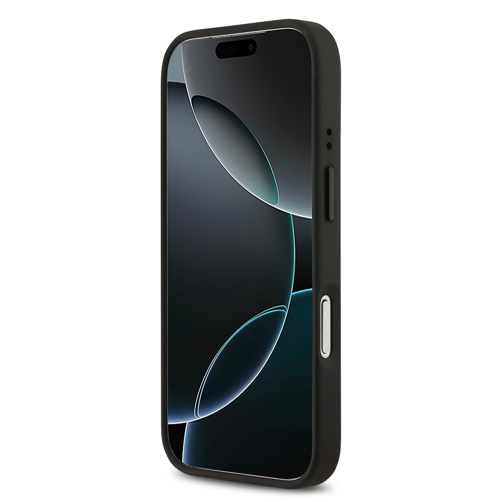 Apple iPhone 17 Pro Kılıf Lacoste Orjinal Lisanslı M-safe Şarj Özellikli Standlı PU Deri Karışık Monogram Desenli Kapak