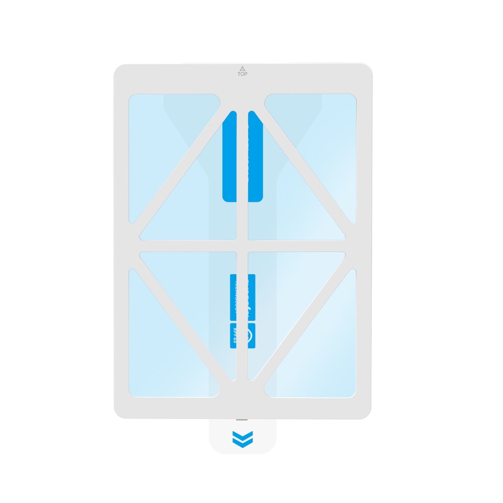 Apple iPad Pro 13 2024 CaseWorld Eyesafe Mavi Işık Teknolojili Temperli Cam Ekran Koruyucu + Uygulama Aparatı