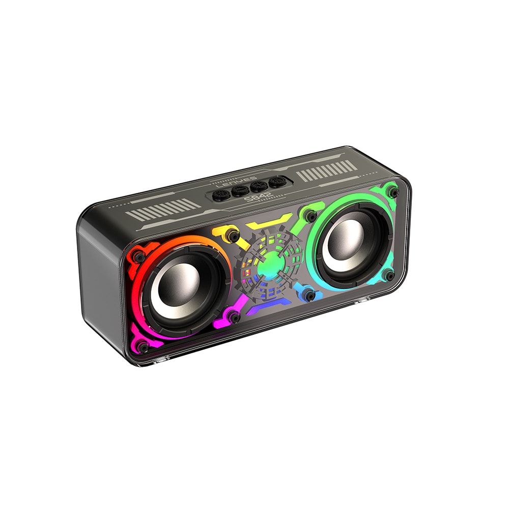 Lenyes S842 RGB Led Işıklı TWS Bluetooth Hoparlör v5.3 18W image