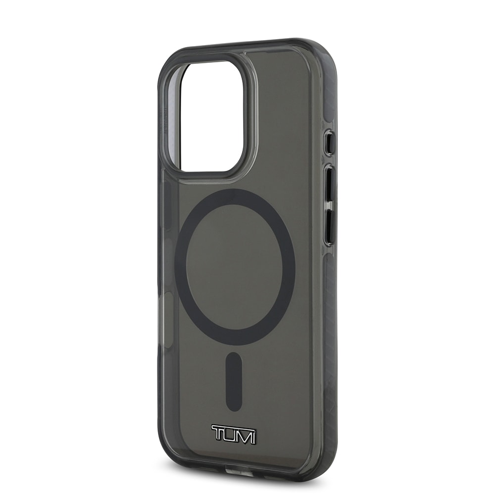 Apple iPhone 16 Pro Kılıf TUMI Orjinal Lisanslı M-safe Şarj Özellikli Airbagli Transparan Kapak