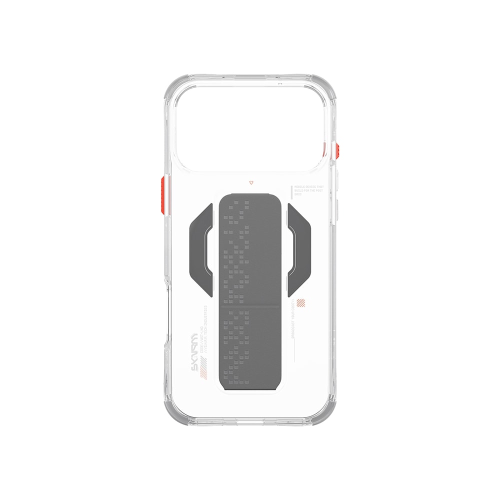 Apple iPhone 17 Pro Max Kılıf Skinarma M-Safe Şarj Özellikli Airbag Tasarımlı Standlı Haxa Kapak