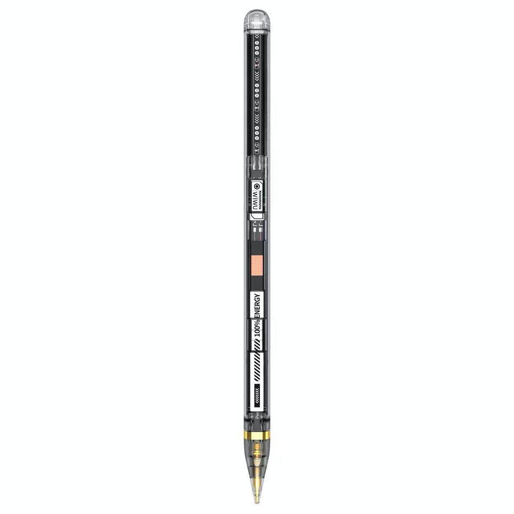 Wiwu Pencil W Pro Dijital Led Göstergeli Palm-Rejection Şeffaf Görünüm Tasarımlı Dokunmatik Çizim Kalemi image