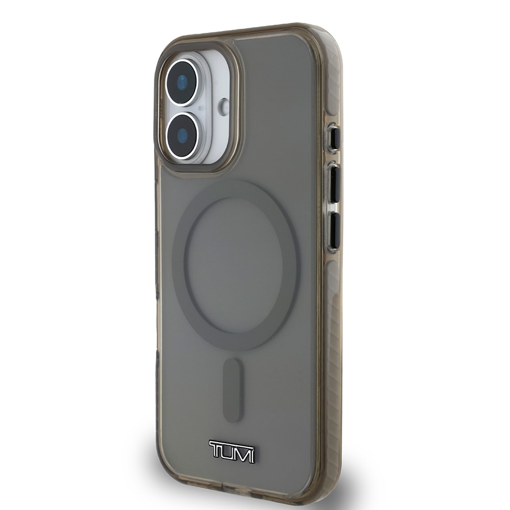 Apple iPhone 16 Kılıf TUMI Orjinal Lisanslı M-safe Şarj Özellikli Airbagli Transparan Kapak