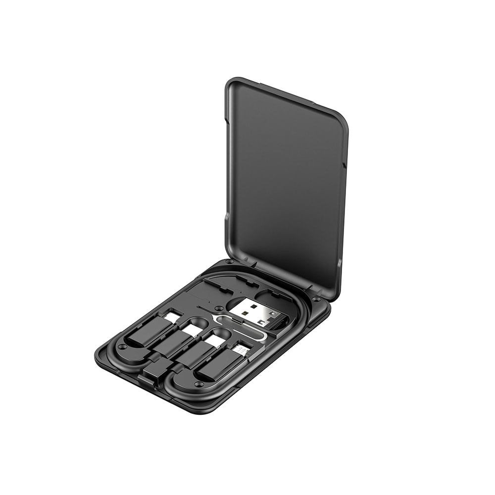 Lenyes LB606 Type-C&Lightning&Micro&USB Çoklu Kablo Seti image