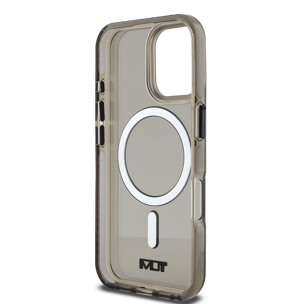 Apple iPhone 16 Kılıf TUMI Orjinal Lisanslı M-safe Şarj Özellikli Airbagli Transparan Kapak