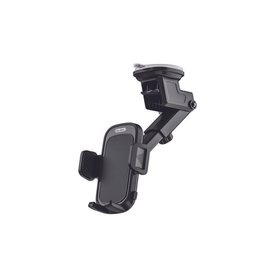 Go Des GD-HD647 Araç İçi Telefon Tutucu 360 Oynar Başlıklı Vantuzlu Tasarım image