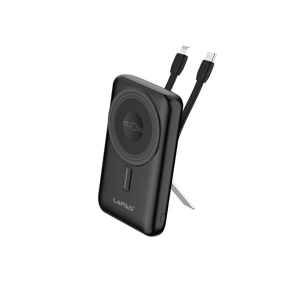 Lapas LP-PW004 Akıllı Saat Kablosuz Şarj Özellikli Wireless Powerbank 10000mAh 15W