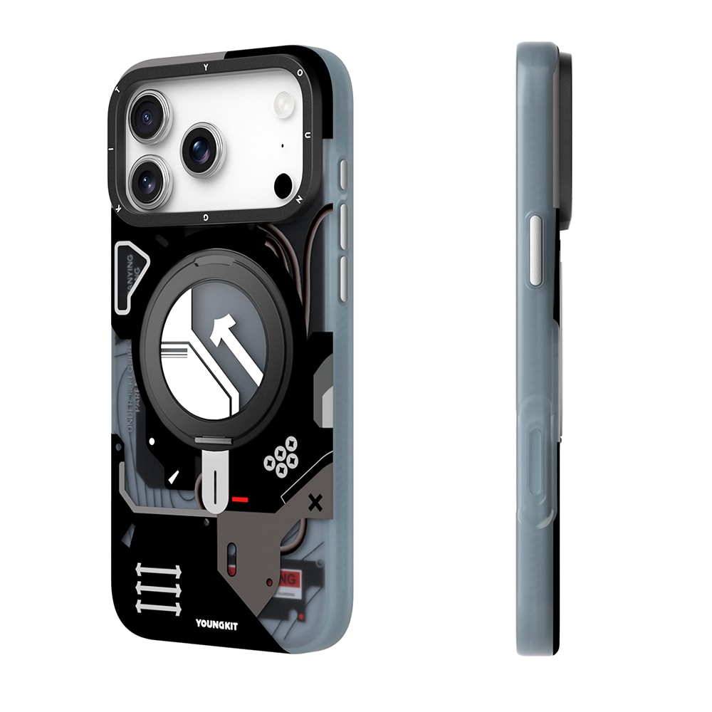 Apple iPhone 17 Pro Max Kılıf M-safe Şarj Özellikli Youngkit Starship Serisi Kapak