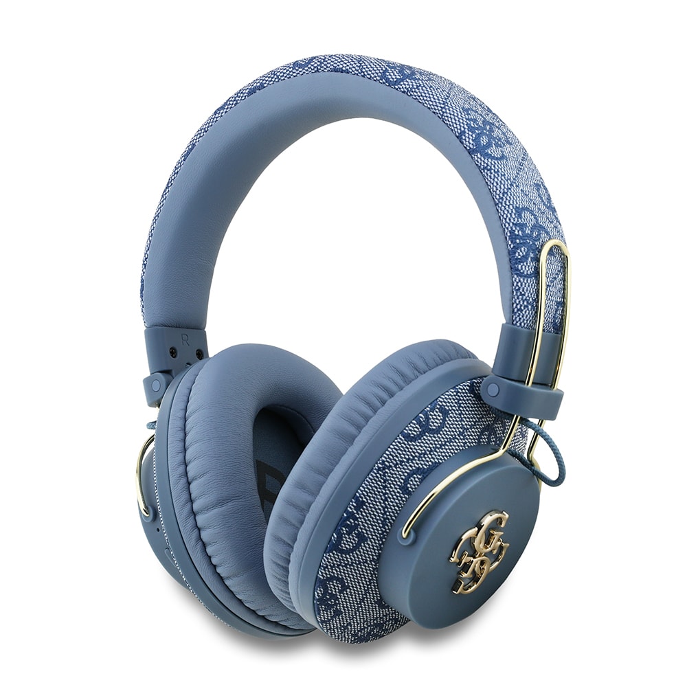 Guess Orjinal Lisanslı PU 4G Desenli Büyük Metal Logolu Kulak Üstü Bluetooth Kulaklık main variant image