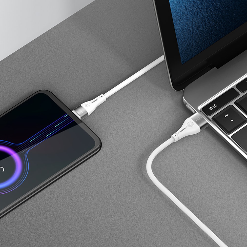 Recci RS11C Swift Serisi USB-A to Type-C 3A Hızlı Şarj Özellikli Data ve Şarj Kablosu 1M