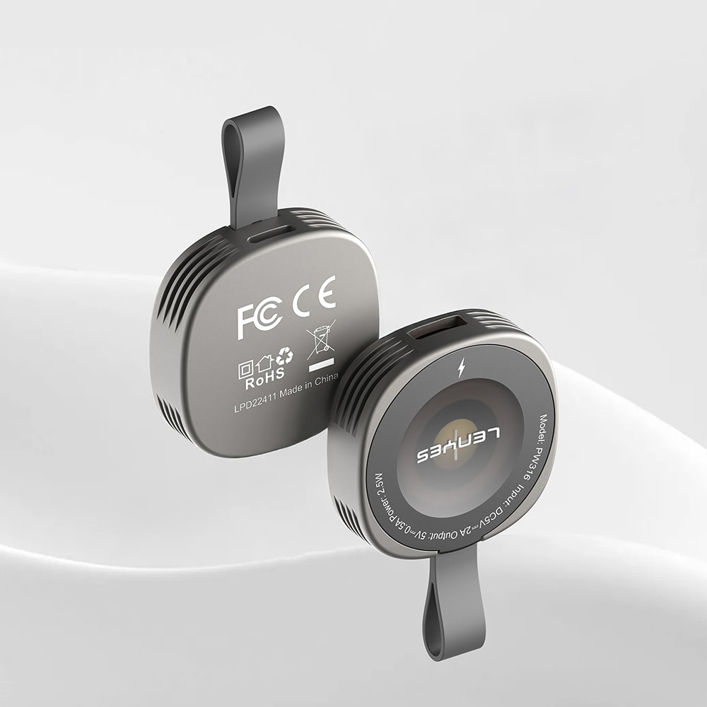 Lenyes PW316 Akıllı Saat Mini Wireless Magnetik Şarj Aleti 2.5W