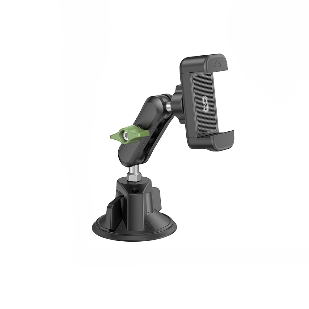 Go Des GD-HD362 360 Derece Dönebilen Vakumlu Tasarım Araç İçi Telefon Tutucu image