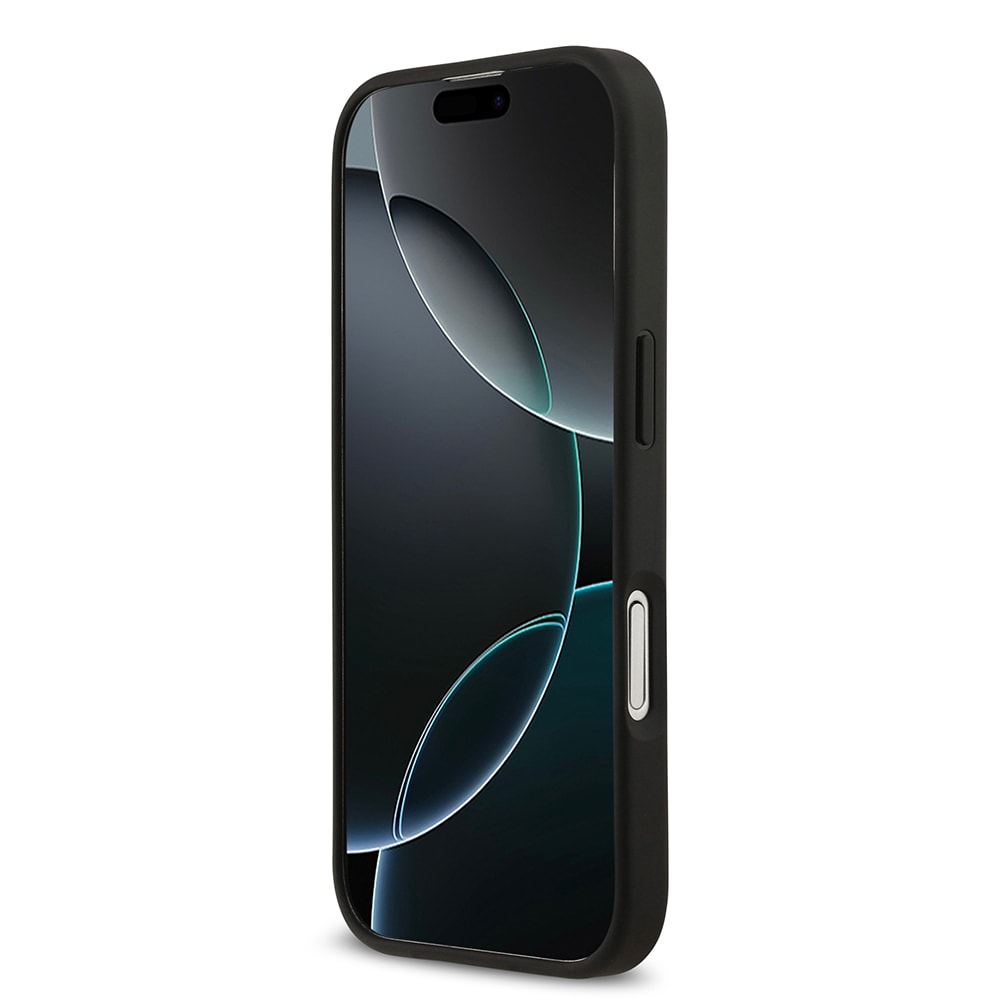 Apple iPhone 17 Kılıf Lacoste Orjinal Lisanslı M-safe Şarj Özellikli PU Deri Tasarımlı Karışık Monogram Desenli Kapak