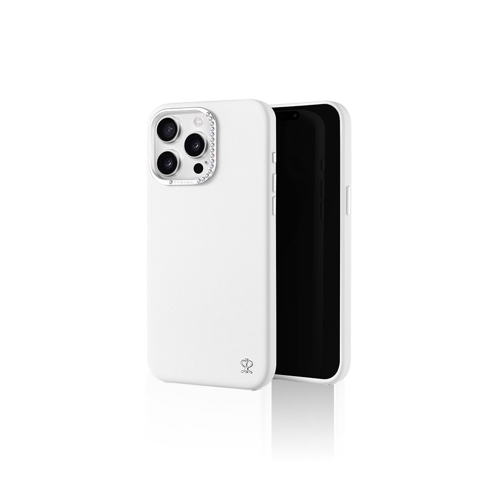 Apple iPhone 16 Pro Max Kılıf M-safe Şarj Özellikli Suni Deri Tasarımlı Pynana Starry Serisi Kapak