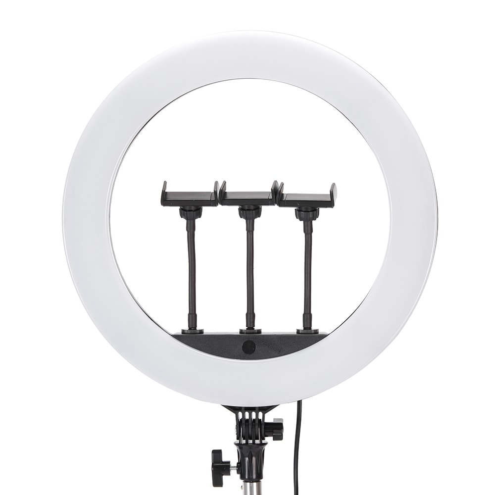 Jmary FM-18R Uzaktan Kumandalı 43cm Işıklı Telefon Tutucu Ring Light image