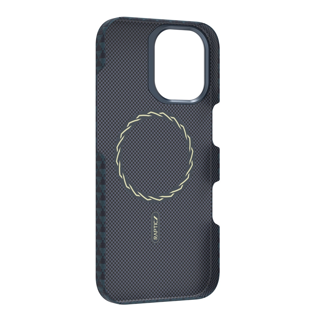 Apple iPhone 17 Kılıf M-safe Şarj Özellikli Raptic Aramid Skin Origin Serisi Kapak