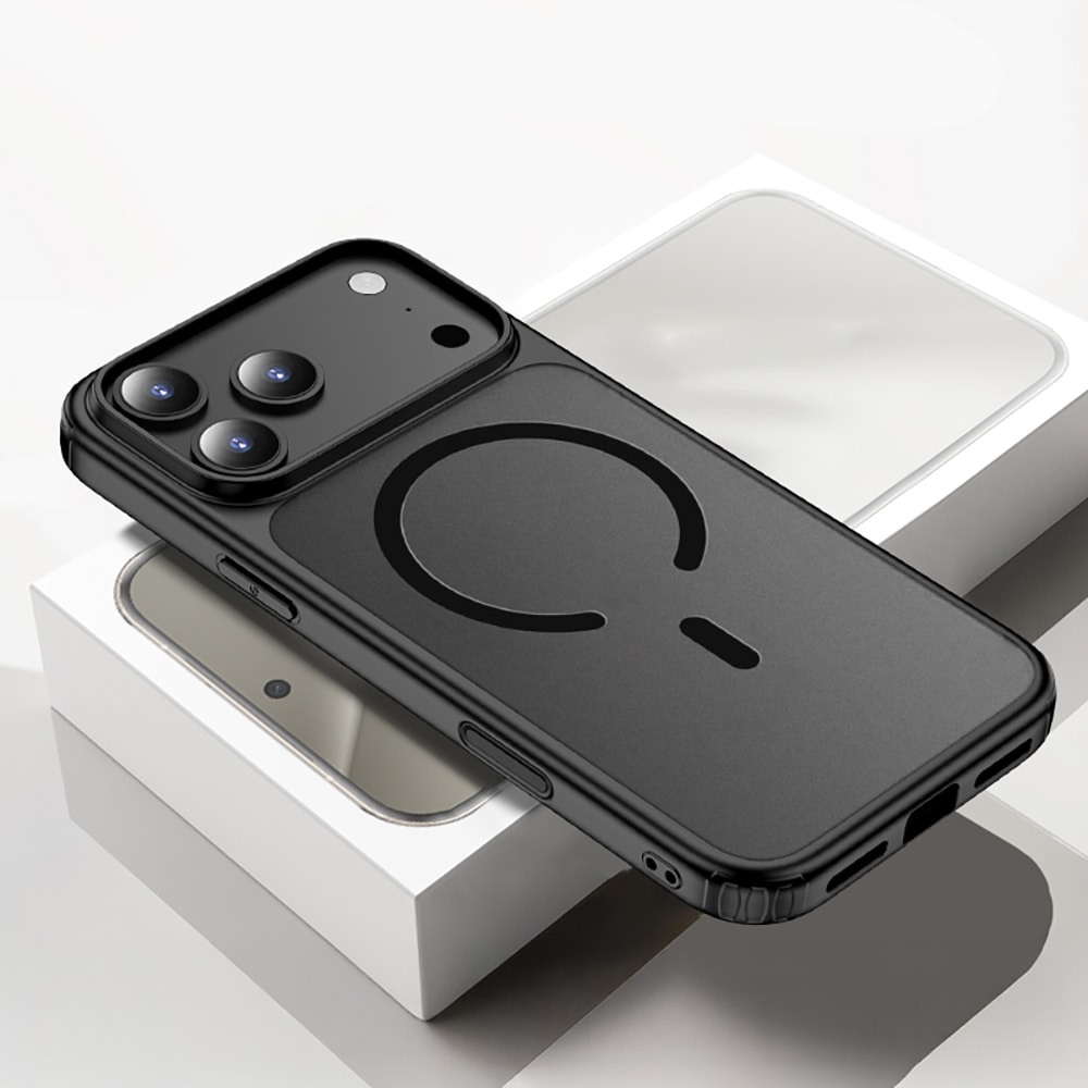 Apple iPhone 17 Pro Max Kılıf M-safe Şarj Özellikli Mat Arka Yüzey Wlons Lola Kapak