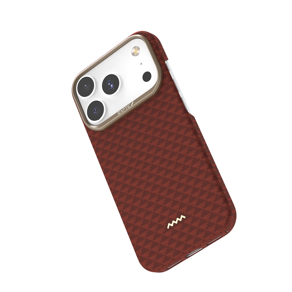 Apple iPhone 17 Pro Max Kılıf M-safe Şarj Özellikli Raptic Aramid Skin Origin Serisi Kapak