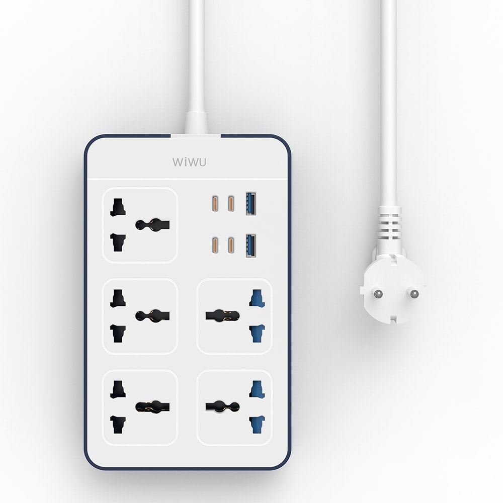 Wiwu Wi-S006 20W GaN Tech Power Strip 11 in 1 Çoklu Priz