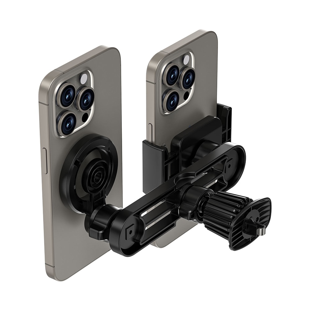 Wiwu Wi-CH060 Gentleman Serisi 360 Derece Dönebilen 2in1 Araç Telefon Tutucu