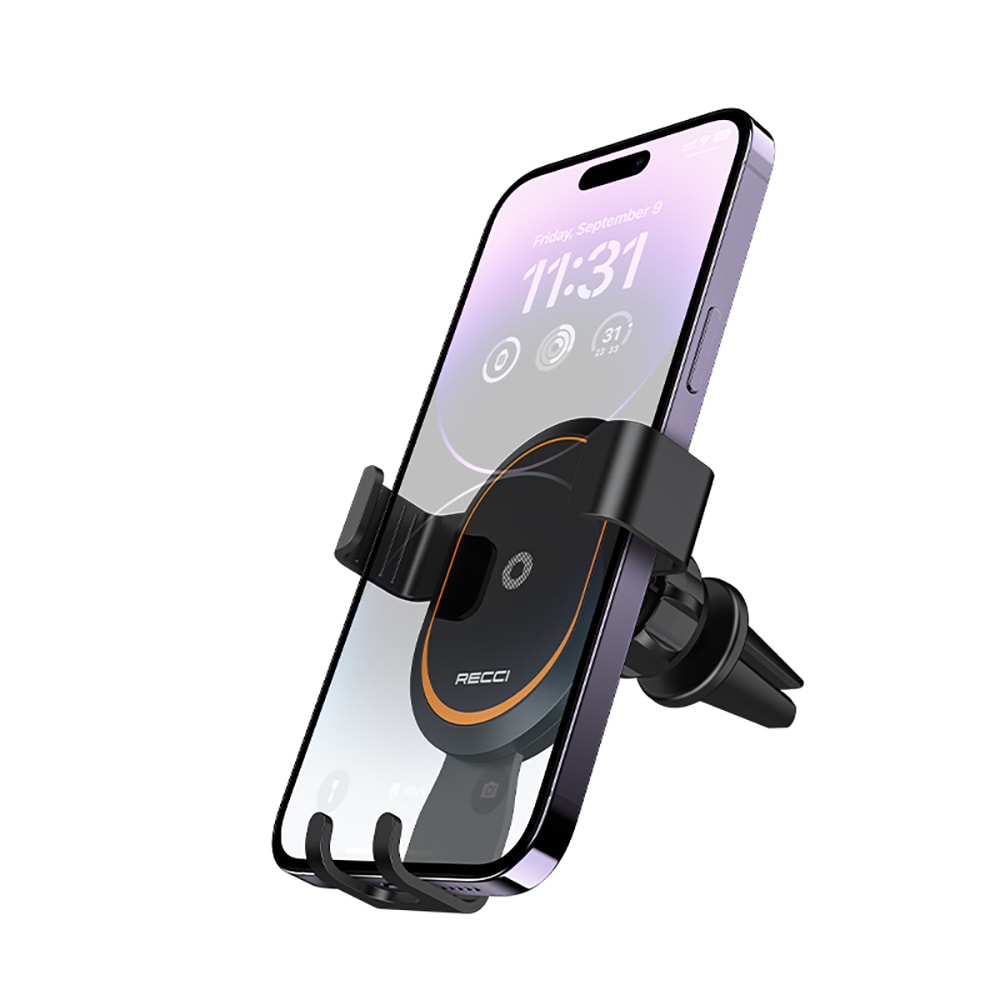 Recci RHO-C26 360 Dönebilen Havalandırma Tasarım Araç Telefon Tutucu