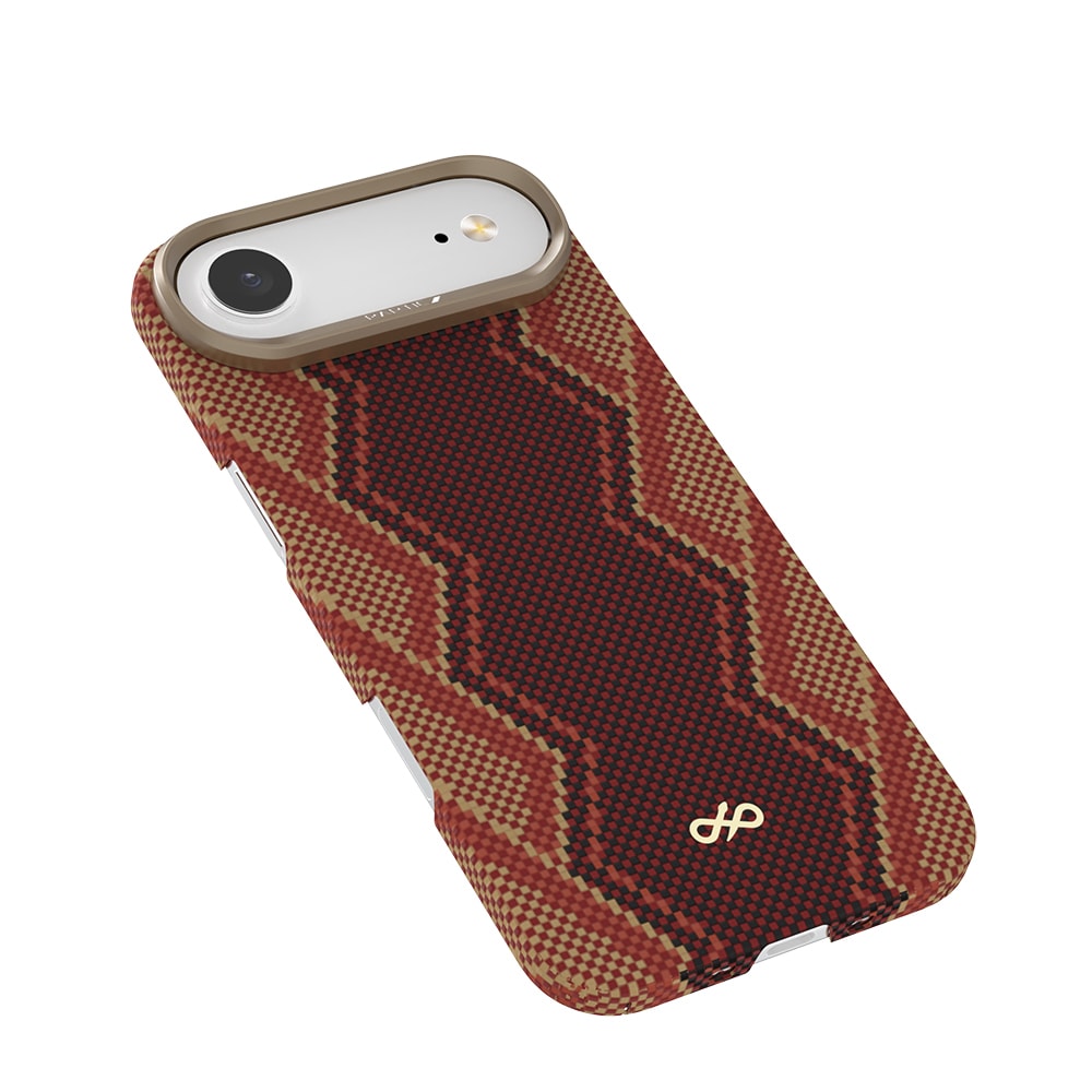 Apple iPhone 17 Air Kılıf M-safe Şarj Özellikli Raptic Aramid Skin Bionic Serisi Kapak