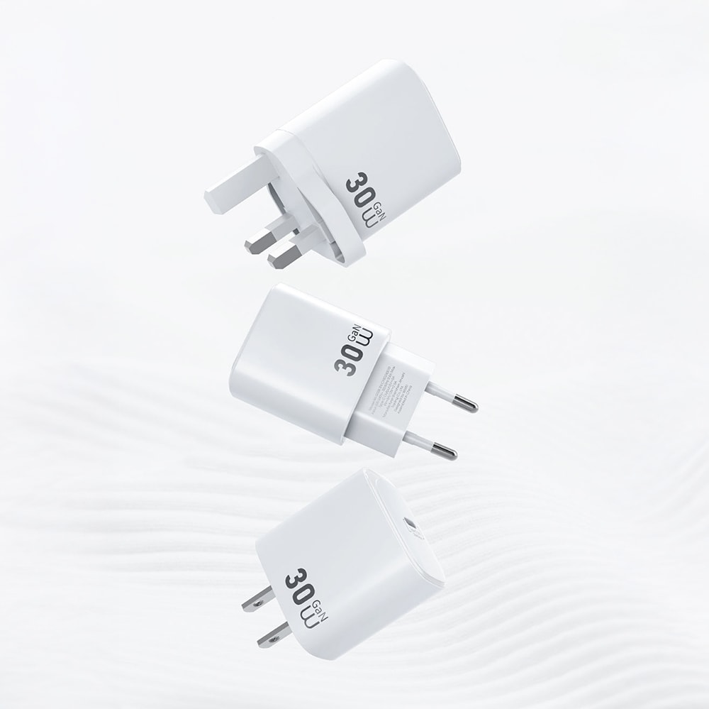 Wiwu Wi-G008 Essen Serisi GaN Tech PD Hızlı Şarj Özellikli Şarj Başlığı 30W