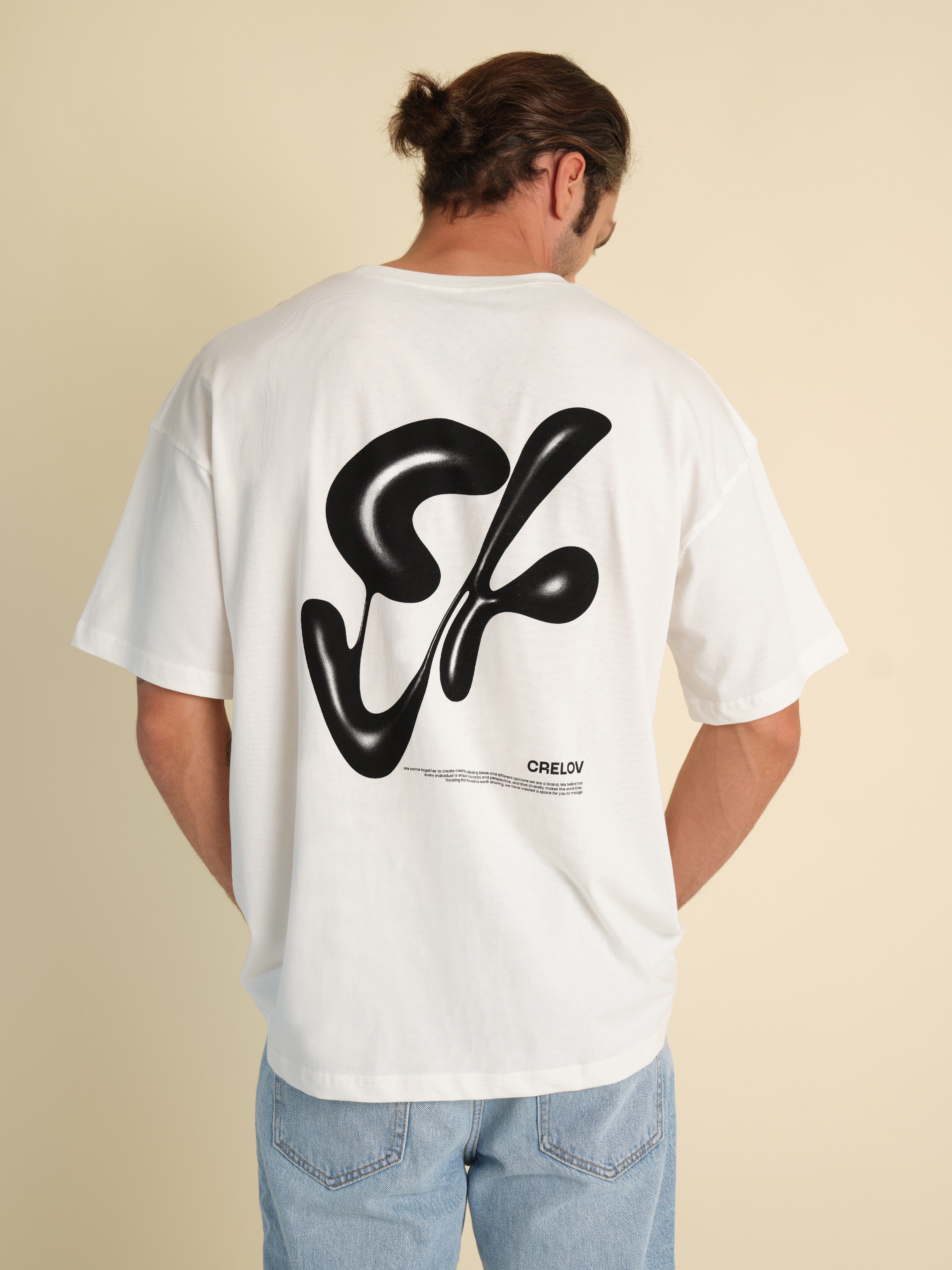 Erkek Clv Manifest Oversize T-shirt