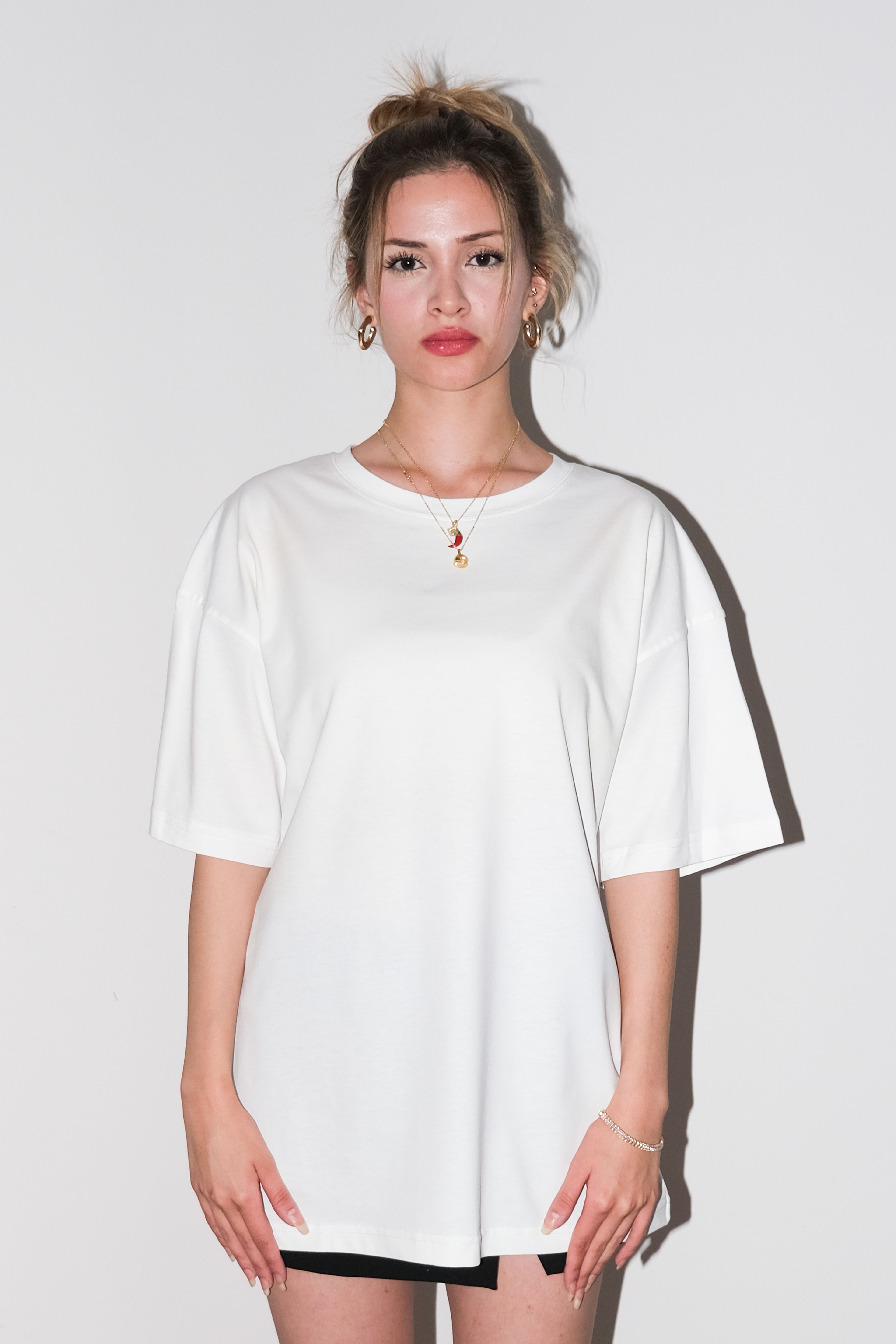 Kadın Basic Oversize T-shirt