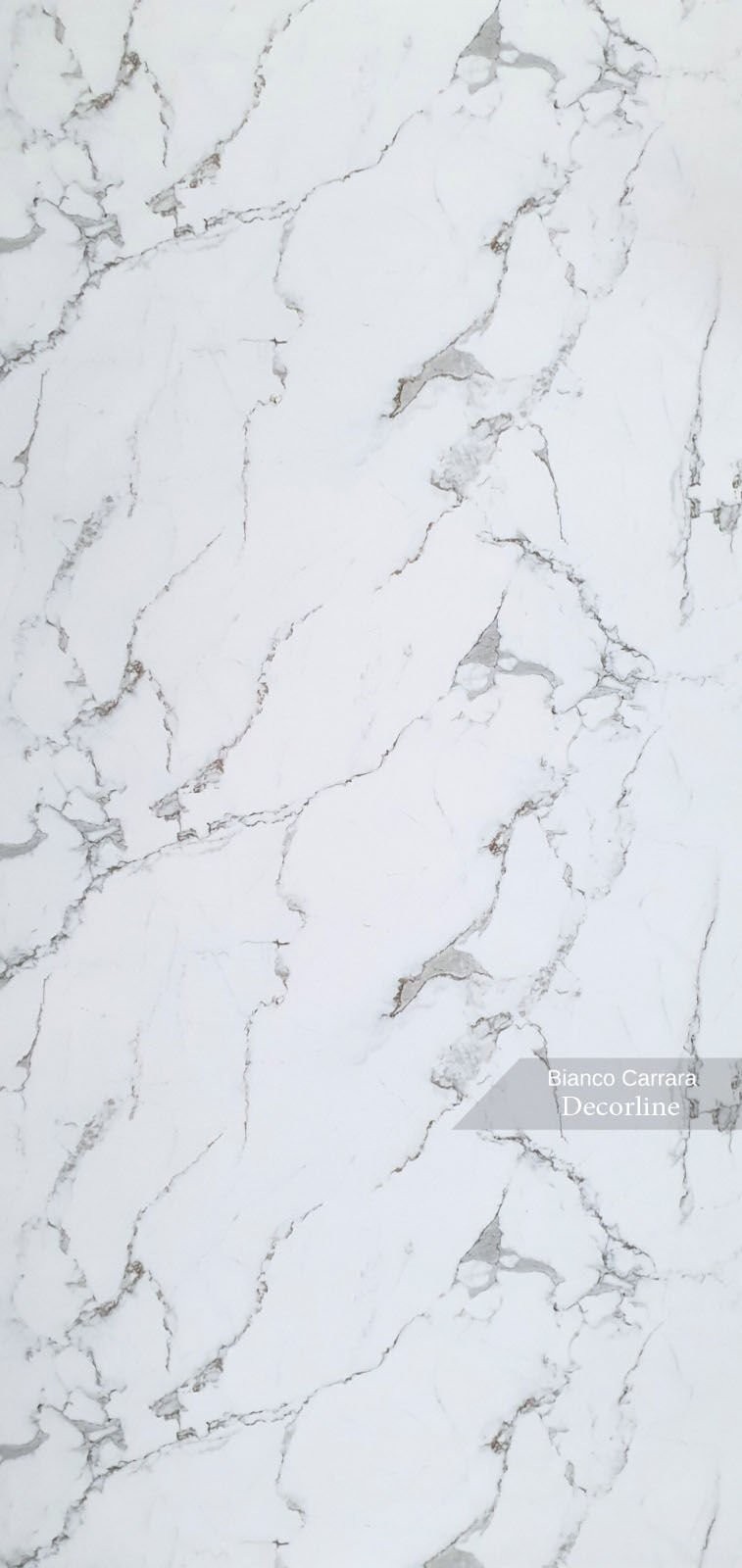 PPVC-0106 BIANCO CARRARA DECORLINE STONE 122*244