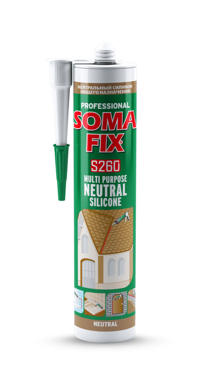 SOMAFİX GENEL AMAÇLI NÖTR SİLİKON S361-S260-S261-S262