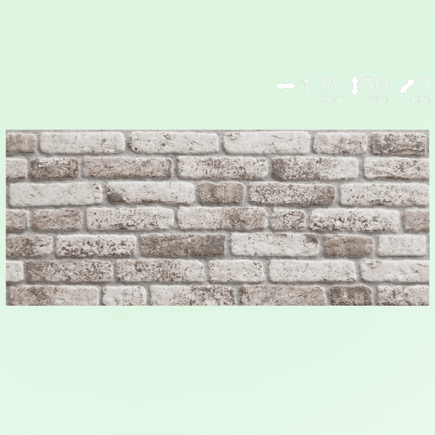 651-210	Decorline Barok Tuğla Duvar Paneli