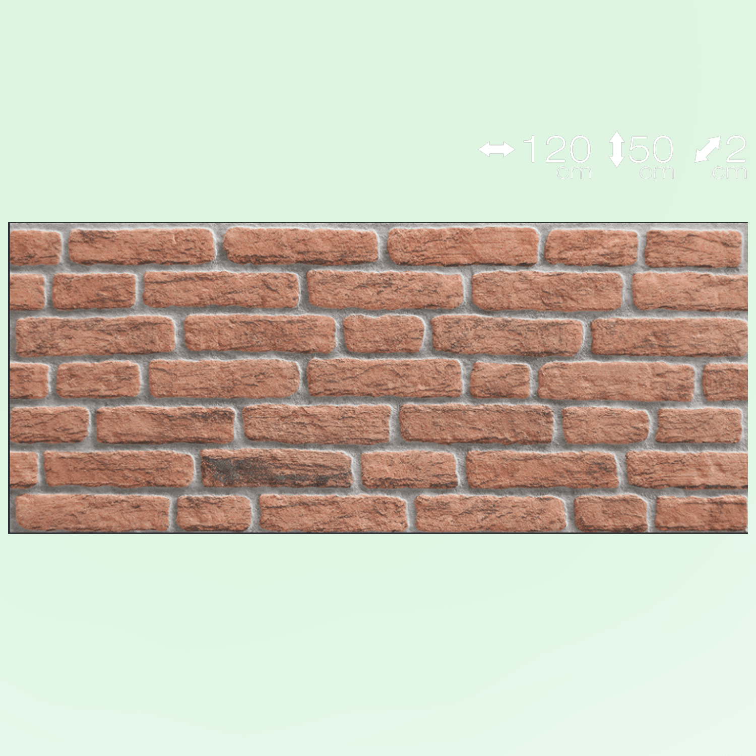 651-216	Decorline Tuğla Barok Duvar Paneli