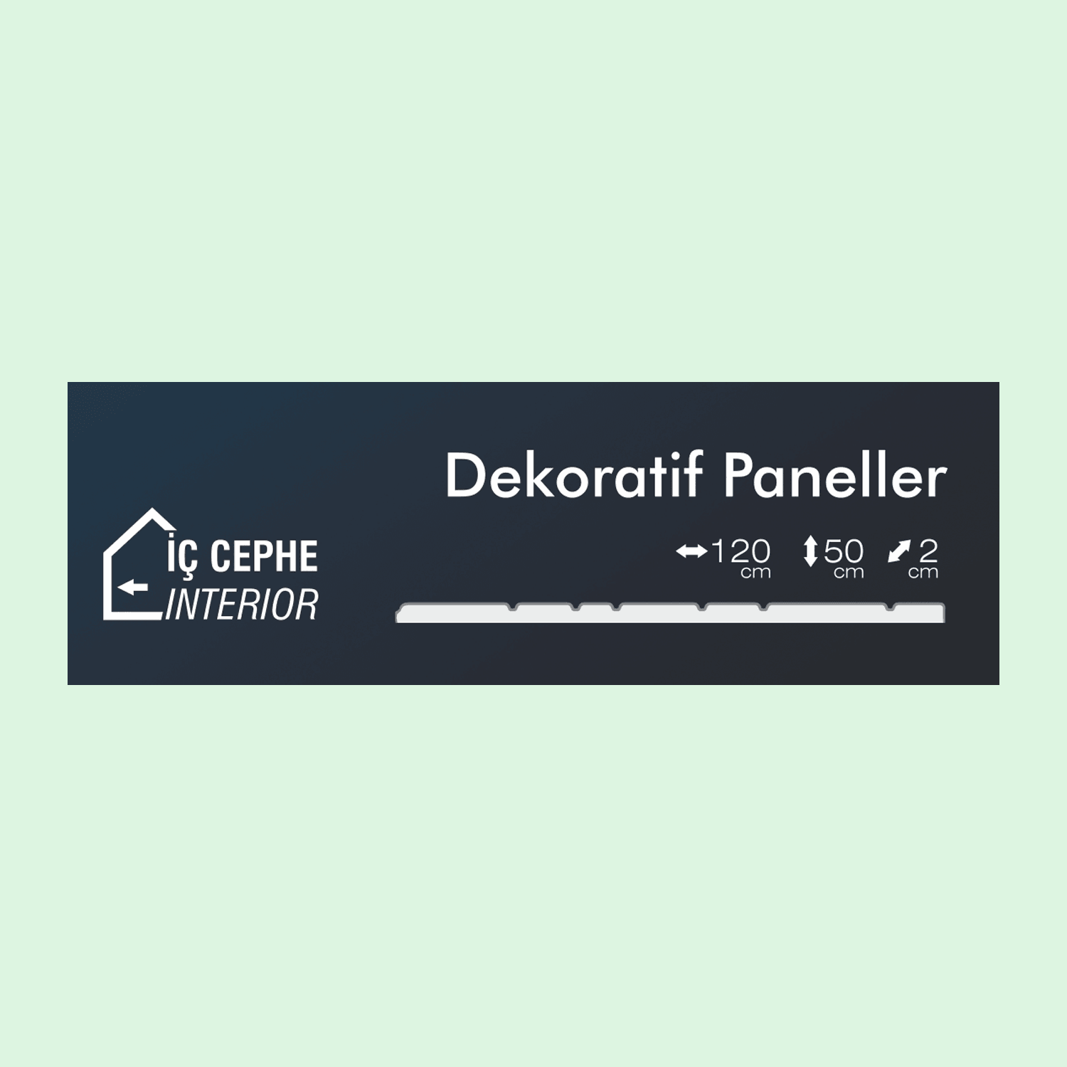 912-403 Ahşap Görünümlü Strafor Duvar Paneli