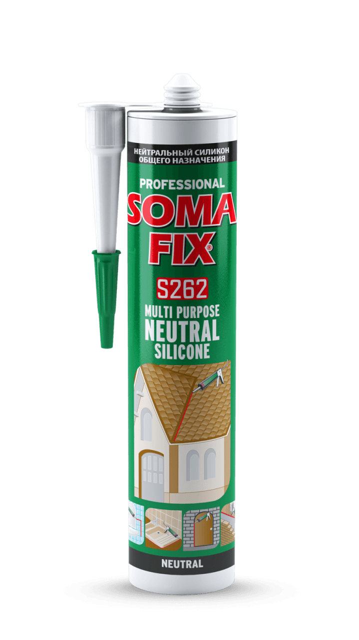 SOMAFİX GENEL AMAÇLI NÖTR SİLİKON S361-S260-S261-S262